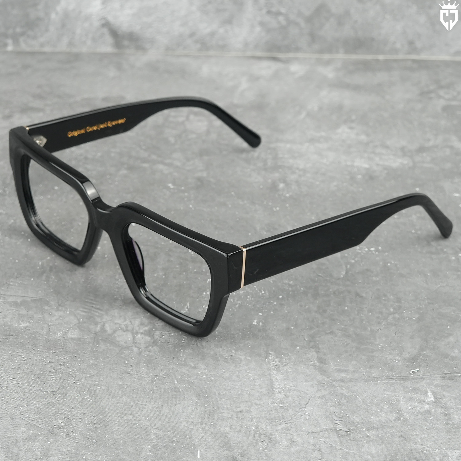 CLOVER BLACK | Original Carel Jeni Eyewear Include Lensa